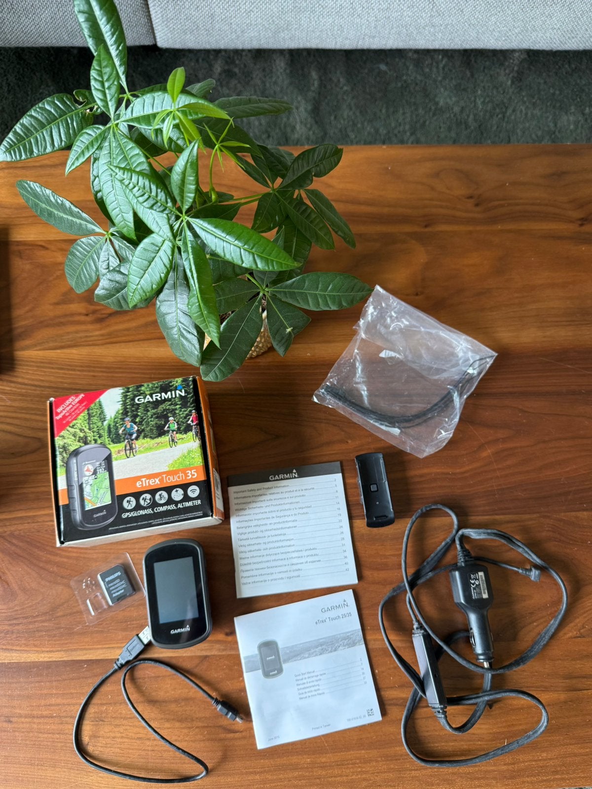 Gramin eTrex touch 35, Ophalen of Verzenden, Zo goed als nieuw, Navigatie of Gps