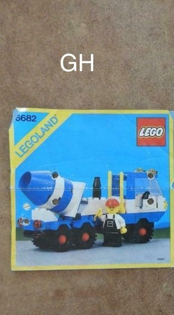 LEGO 6682 Cement Mixer, Compleet, Gebruikt, Lego, Ophalen of Verzenden