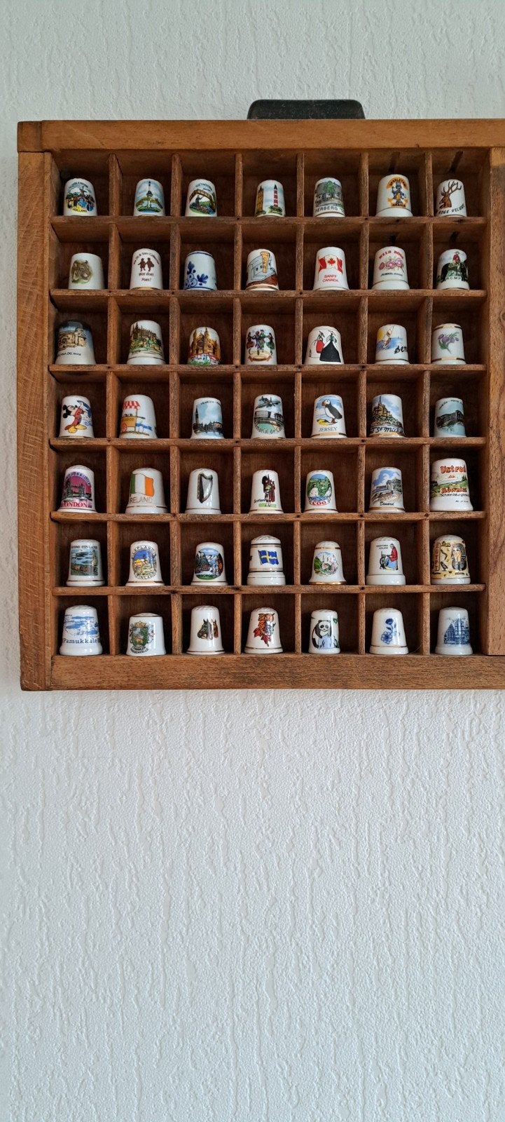 Verzameling vingerhoedjes 58 stuks, Ophalen of Verzenden, Zo goed als nieuw