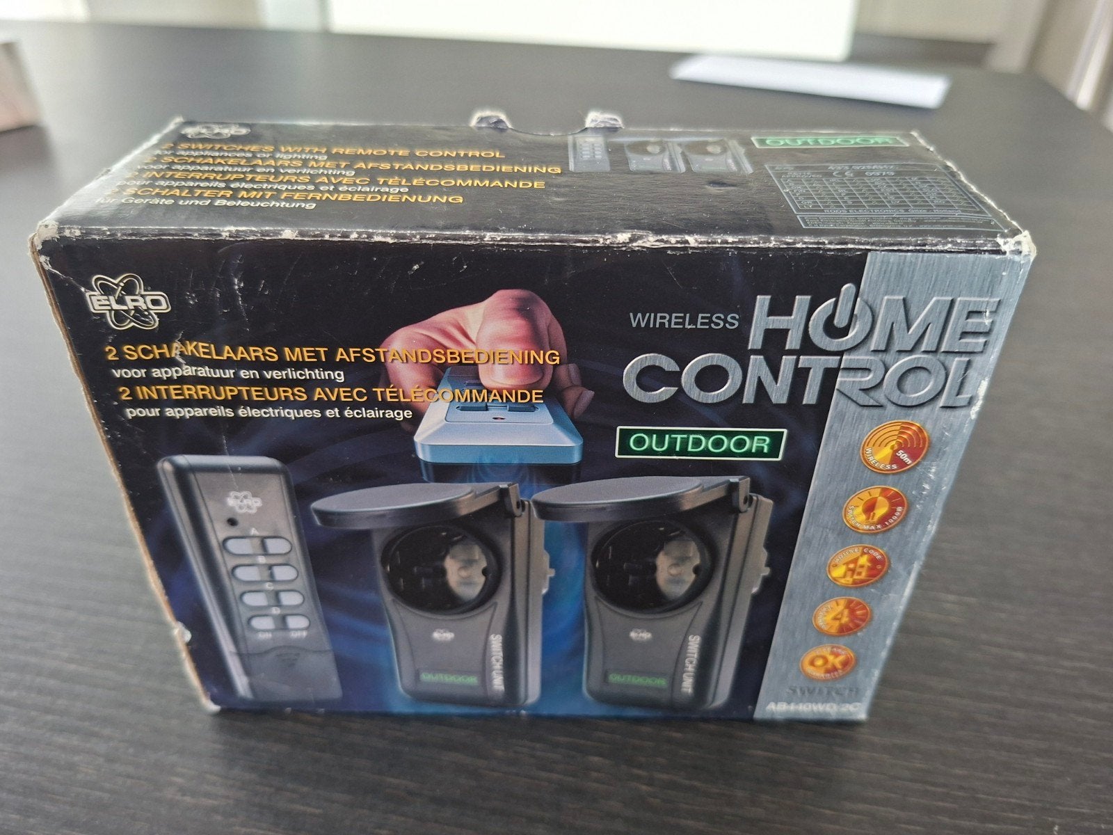 Elro Draadloze HomeControl Schakelaars met Afstandsbediening, Ophalen of Verzenden