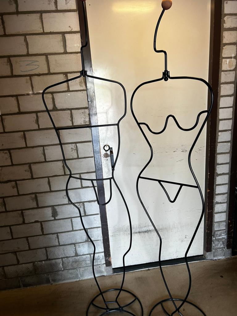 IKEA HÄPEN dressboy set – Ehlén Johansson – vintage design, Zo goed als nieuw, Minder dan 100 cm, Metaal, Ophalen