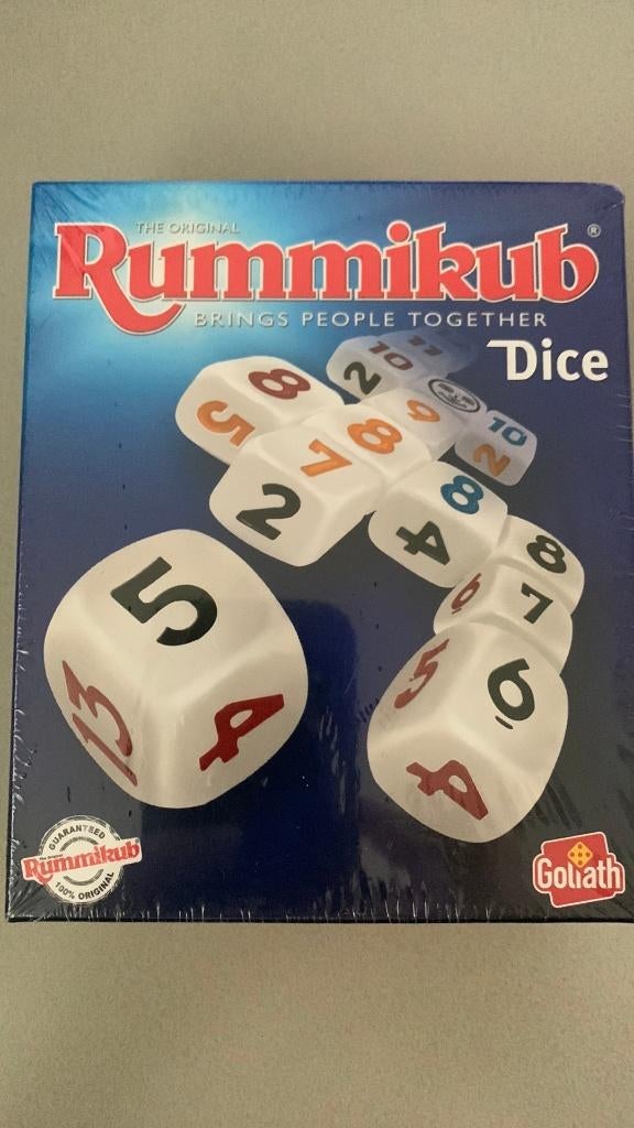 Spelletje Rummikub Dice, Hobby en Vrije tijd, Gezelschapsspellen | Overige, Ophalen of Verzenden, Nieuw