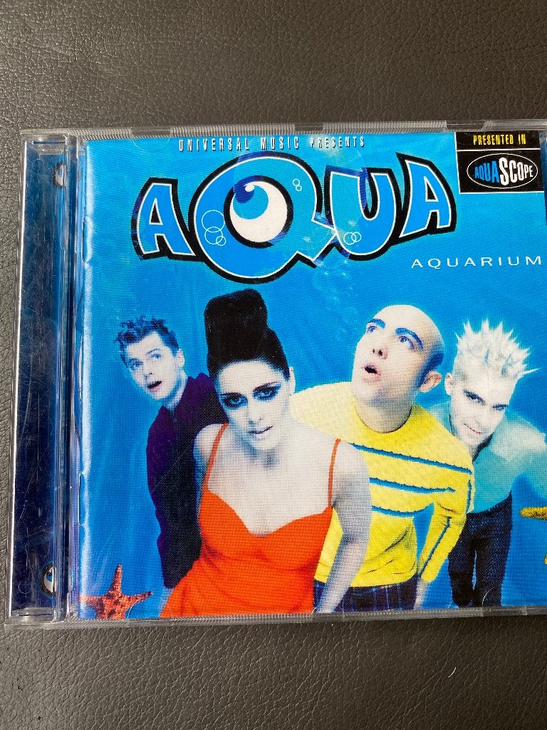 Aqua - Aquarium CD (Pop, Dance) - Originele uitgave 1997, Inclusief boekje, Pop, Ophalen of Verzenden, Zo goed als nieuw