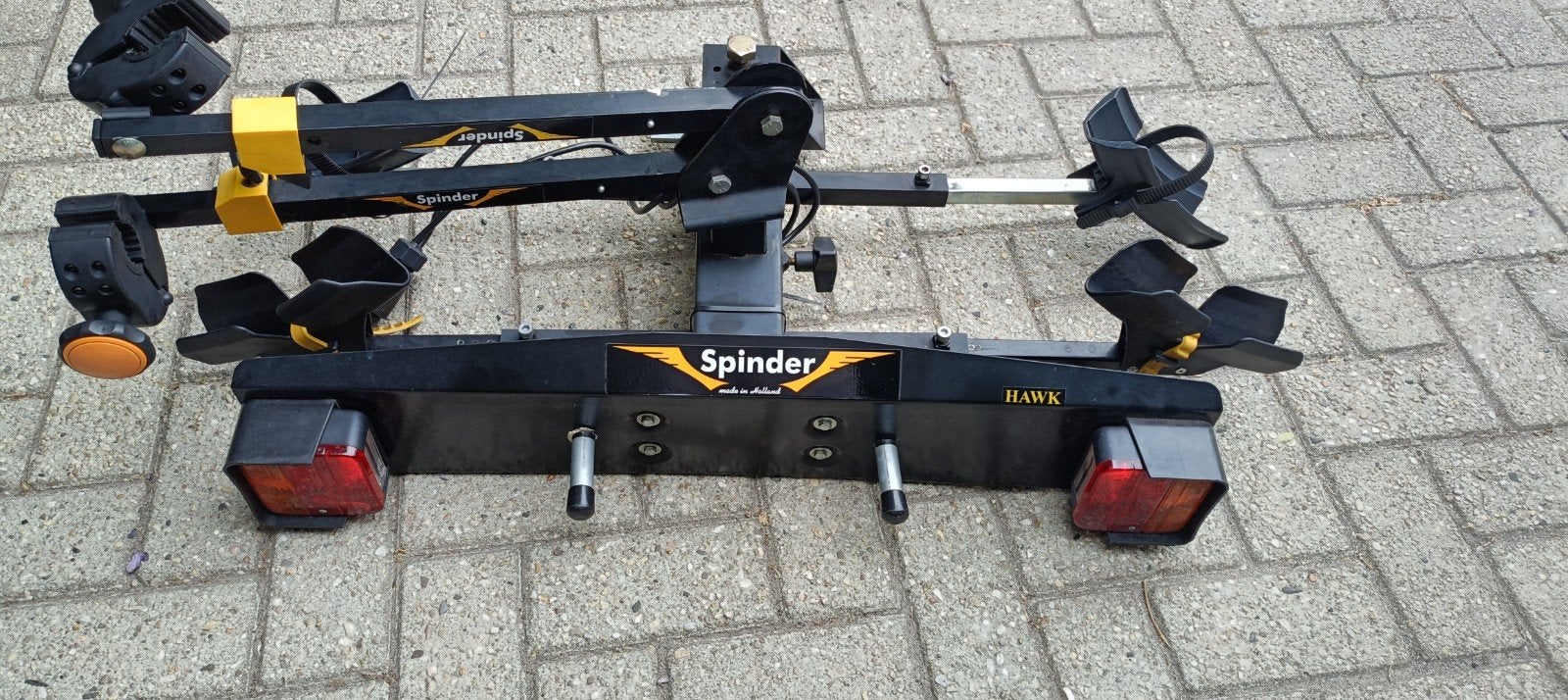 Spinder Hawk Trekhaak Fietsendrager - Gebruikt, Ophalen, 2 fietsen, Gebruikt, Trekhaakdrager