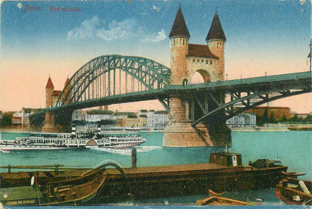 701-428-005 Bonn Rheinbrucke, Verzenden, Voor 1920, Duitsland