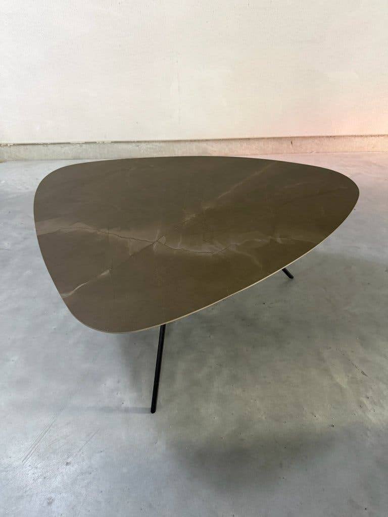 Leolux Liliom salontafels - set van 2 - topstaat, Ophalen, 50 tot 100 cm, Rond, 50 tot 100 cm