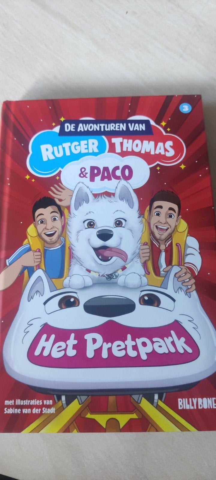 De Avonturen van Rutger, Thomas & Paco: Het Pretpark, Ophalen of Verzenden, Zo goed als nieuw, Rutger Vink, Thomas van Grinsven