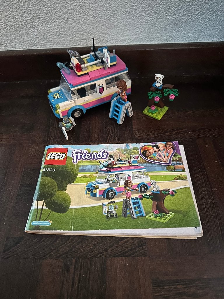 LEGO - Olivia's missievoertuig - 41333, Ophalen, Gebruikt, Lego, Friends