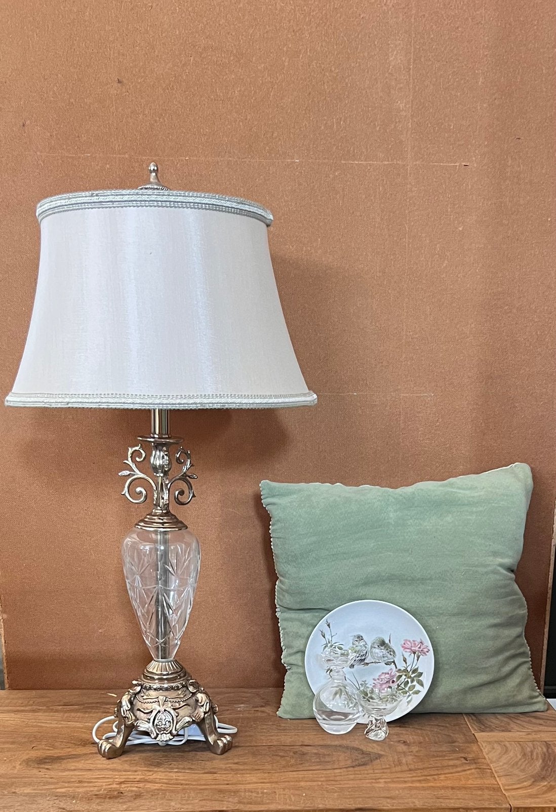 Elegante Vintage-Style Sfeerlamp Excelsior 76 cm Nieuwstaat, Ophalen, Vintage, 76 cm, Wit