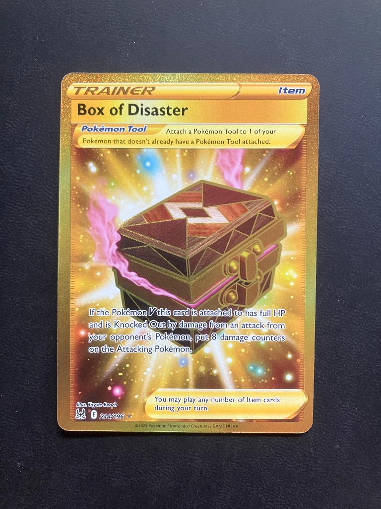 Pokemon Box of Disaster 214/196 Lost Origin, Ophalen of Verzenden, Nieuw, Losse kaart