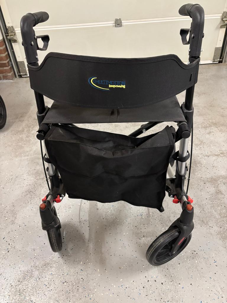 Miltimotion lichtgewicht rollator, Diversen, Ophalen, Lichtgewicht, Zo goed als nieuw
