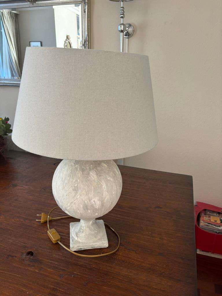 Lamp + kap, Ophalen of Verzenden, Zo goed als nieuw, Minder dan 50 cm