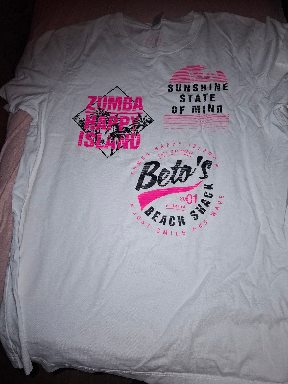 Zumba Wear Instructor T-shirt - Maat M/L - Wit, Maat 38/40 (M), Wit, Zumba Wear, Ophalen of Verzenden