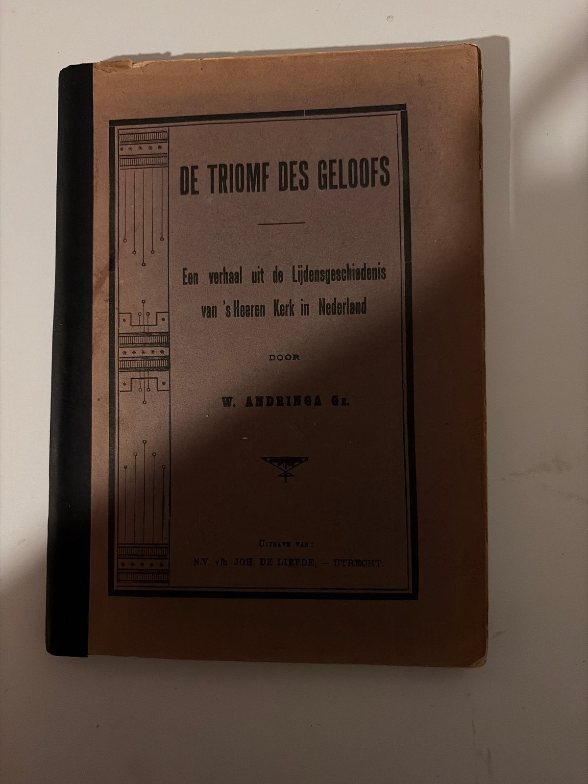 De Triomf des Geloofs - W. Andringa Gz., Ophalen of Verzenden, Gelezen, Christendom | Protestants