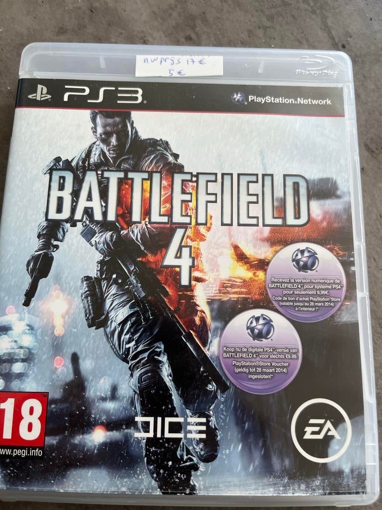 PS3 Games: Battlefield 4, Call of Duty MW3, FIFA 11, Online, Vanaf 18 jaar, Shooter, Ophalen of Verzenden