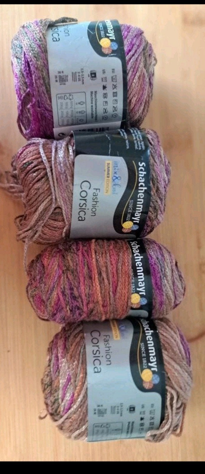 Schachenmayr Fashion Corsica Verloopgaren - 4 bollen, Ophalen of Verzenden, Nieuw, Breien of Haken, Wol of Garen