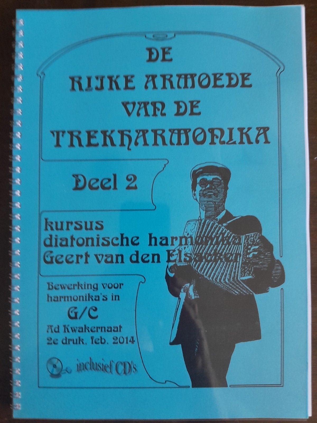 bladmuziek voor trekharmonica: De Rijke Armoede, Ophalen of Verzenden, Gelezen, Artiest