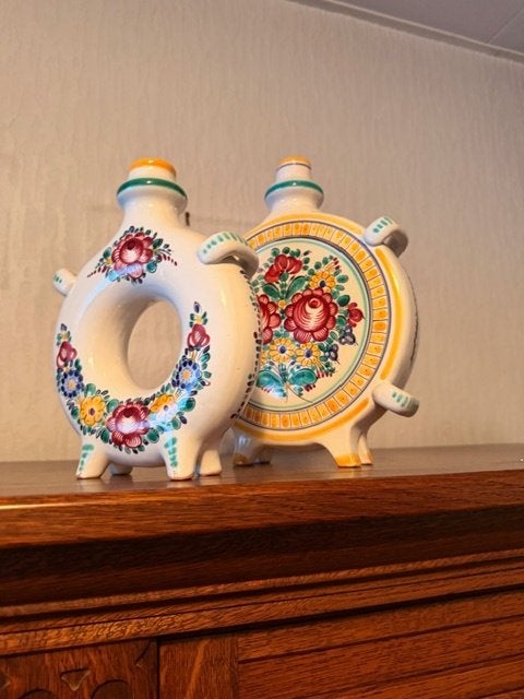 vazen/kruiken decoratie, Ophalen, Zo goed als nieuw, Meerkleurig, Steen/keramiek