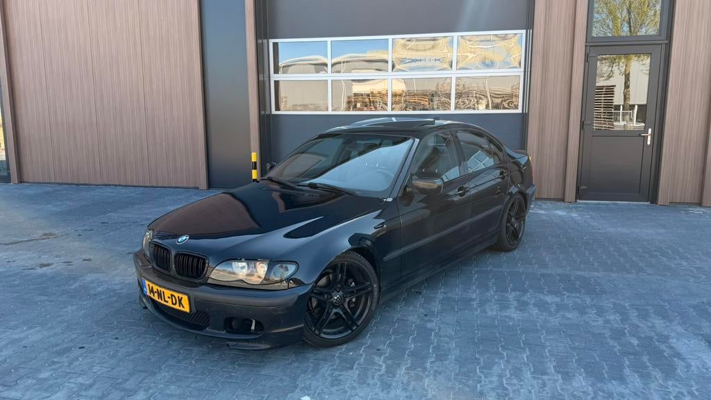 BMW E46 328i - 3-Serie 2.8 -1999- Zwart - nieuwe APK, Auto's, BMW, Particulier, 3-Serie, ABS, Airconditioning, Alarm, Android Auto