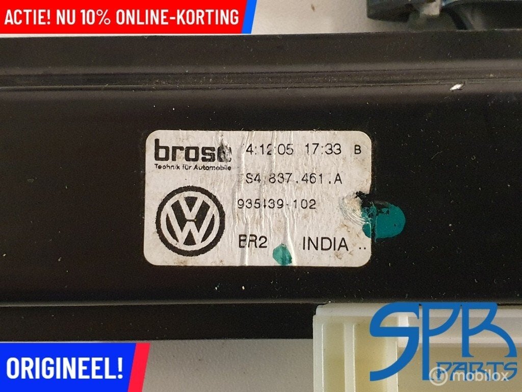 UP MII CITIGO Raammechanisme linksvoor 1S4837461A LINKS VOOR, Auto-onderdelen, Gebruikt, Volkswagen, Ophalen of Verzenden, Volkswagen