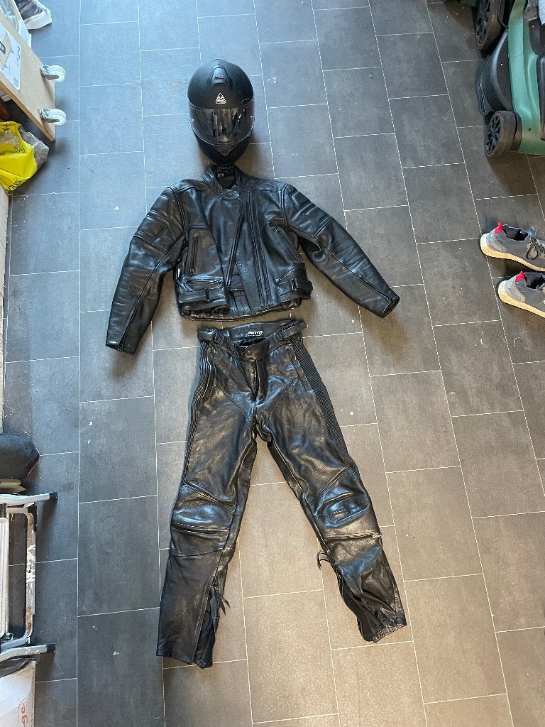 Motorpak inclusief helm, Ophalen, Combipak, Dames, Akito