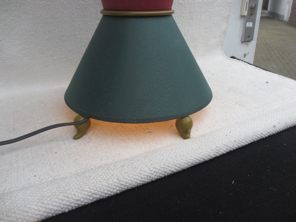 Vintage Memphis stijl tafellamp, 50 cm, Gebruikt, Vintage, Meerkleurig