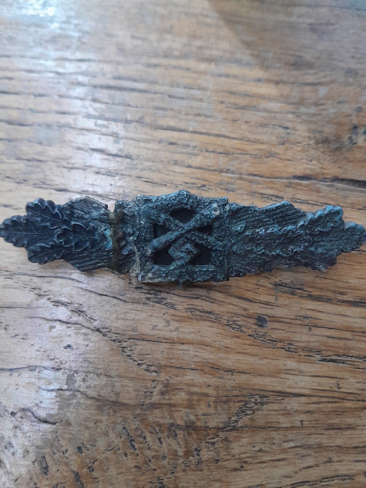 Originele Duitse Nahkampfspange - Gemarkeerd en Hersteld, Ophalen of Verzenden, Landmacht, Duitsland, Lintje, Medaille of Wings