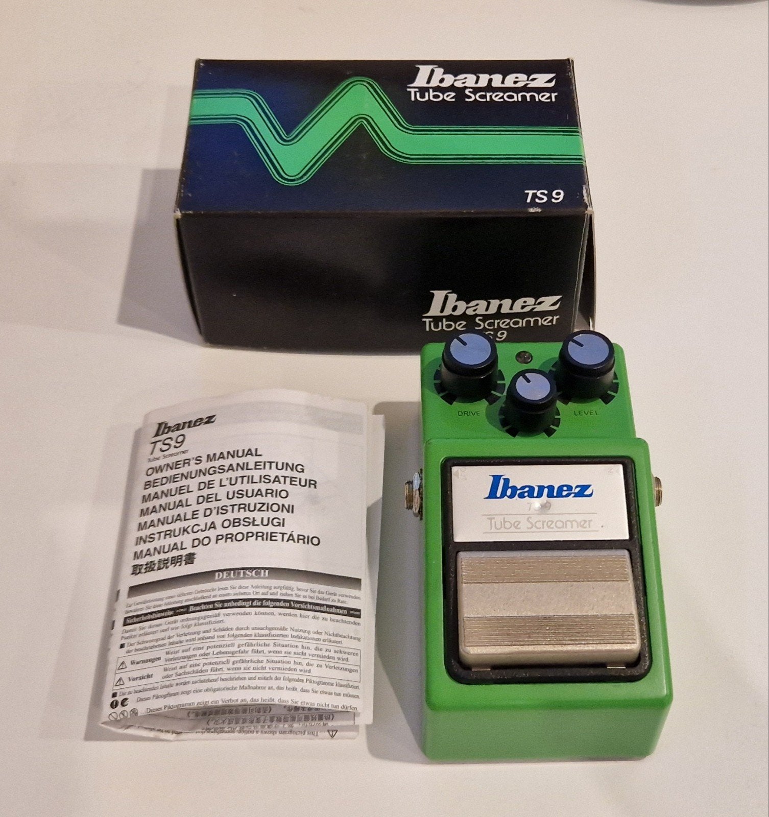 Ibanez Tube Screamer TS9 – in nette staat, Ophalen, Zo goed als nieuw, Distortion, Overdrive of Fuzz