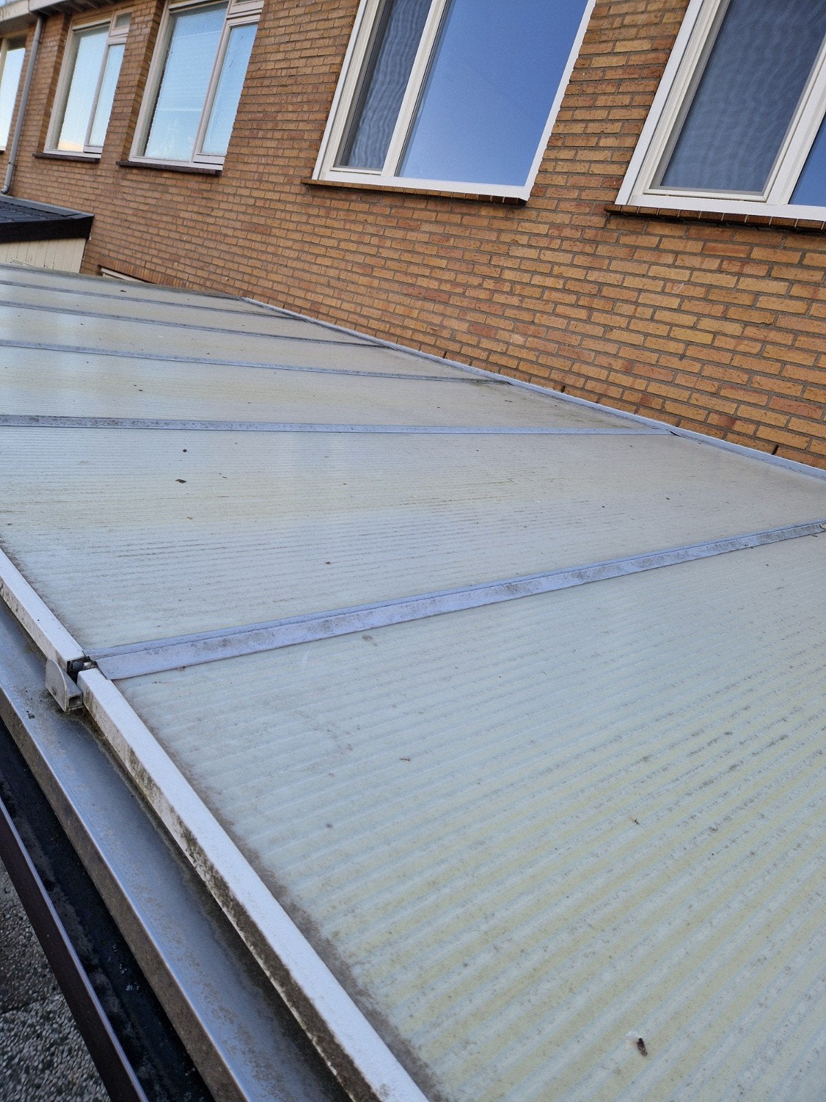 polycarbonaat platen opaal wit, Ophalen, Gebruikt, 450 cm of meer, Overige typen