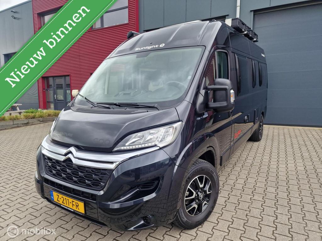 Sunlight CLIFF 600 / Afn. trekhaak / optionele daktent, Sunlight, Erwin Hymer Groep, 6 tot 7 meter, Bedrijf