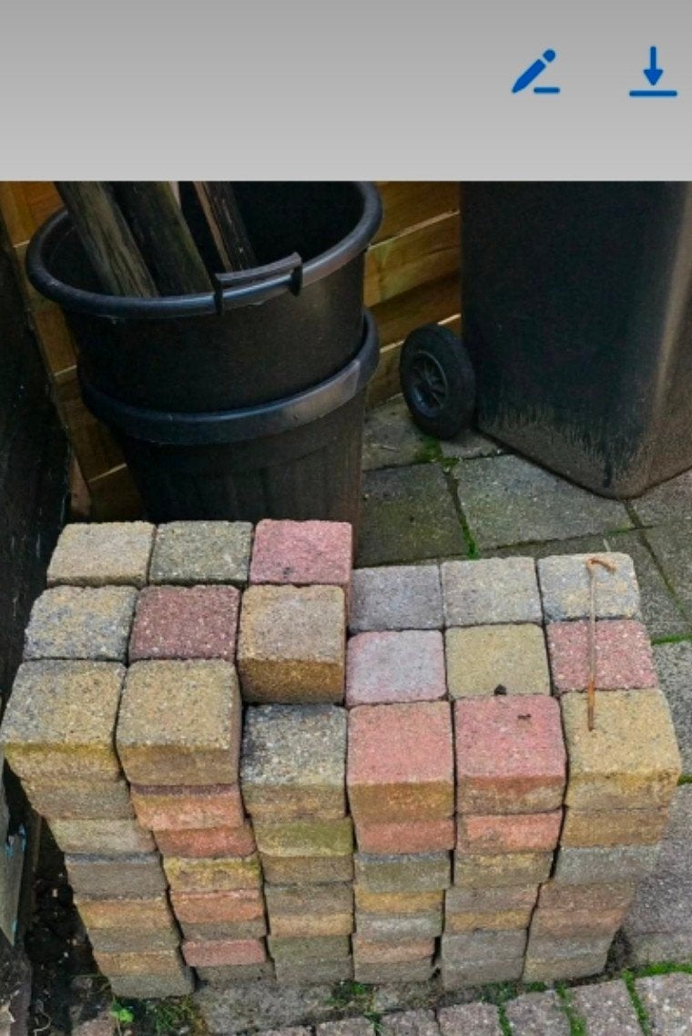 Cobblestones gratis., Ophalen, Beton, Klinkers