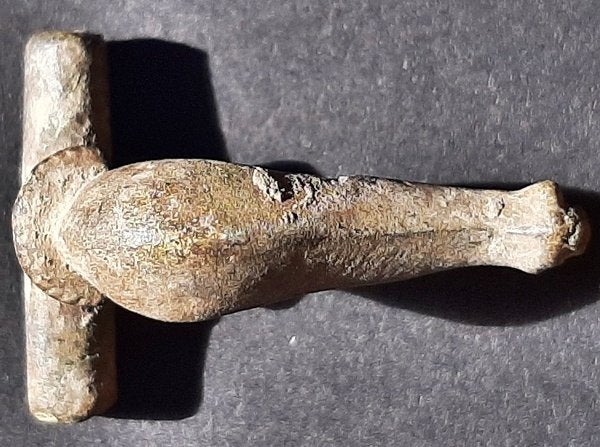 Romeinse Kruisboogfibula 6, Verzenden, Brons