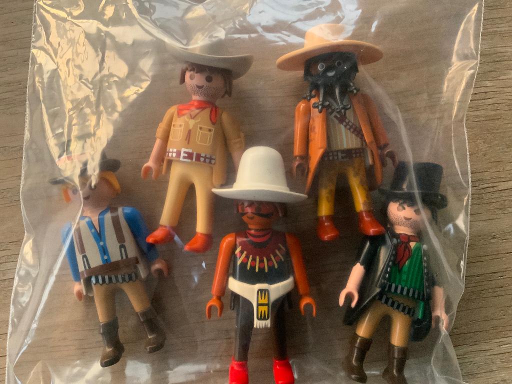 Playmobil poppetjes western, Ophalen, Zo goed als nieuw, Los playmobil