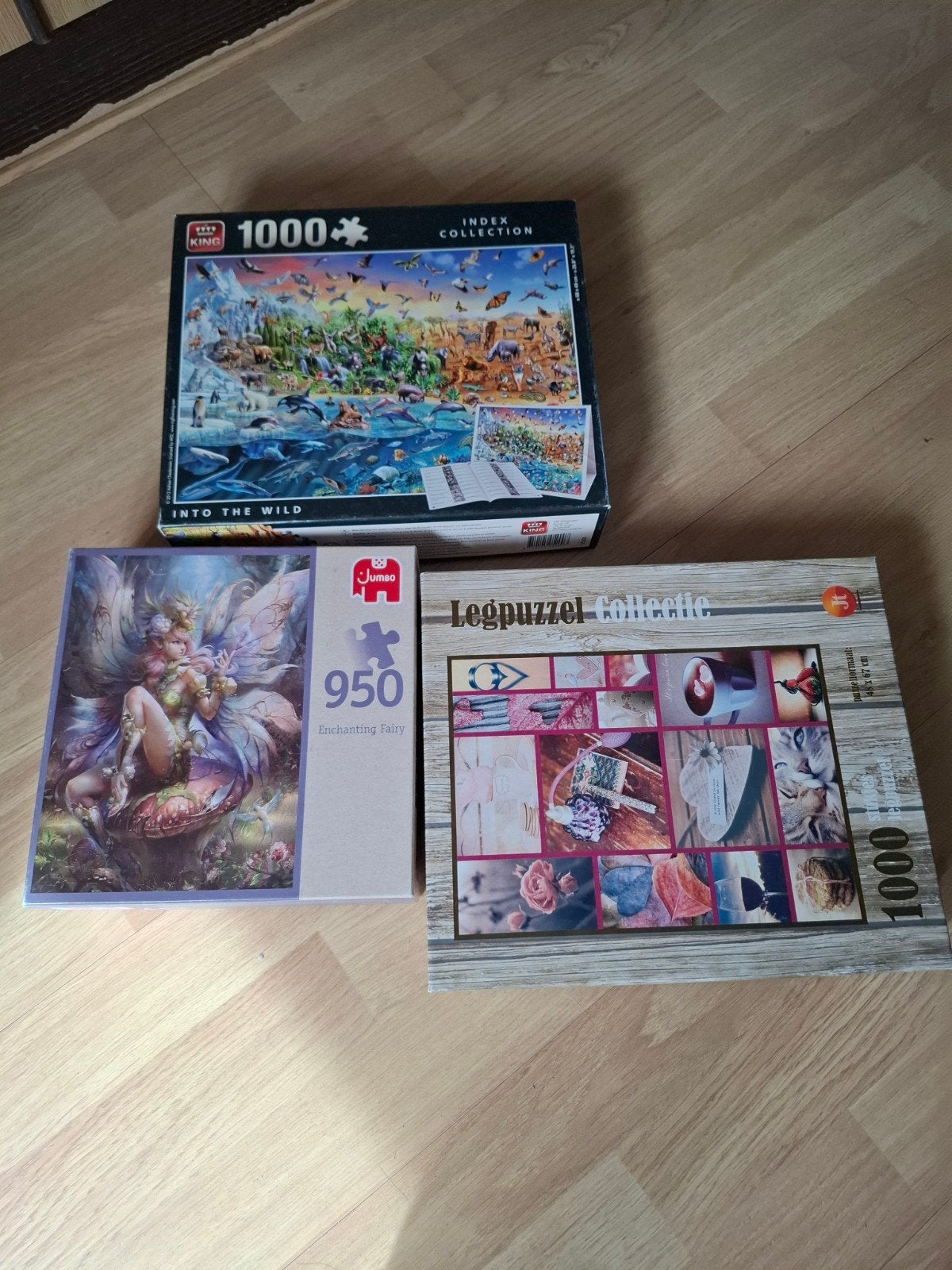 3 Verschillende puzzels, Ophalen of Verzenden, 500 t/m 1500 stukjes