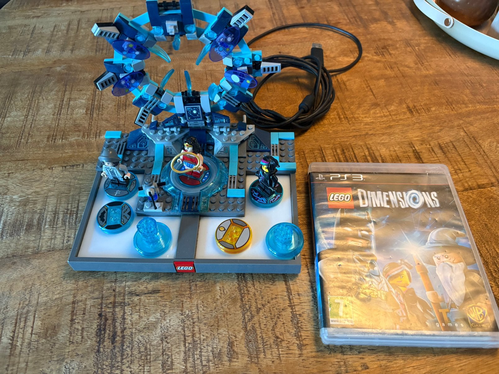 LEGO Dimensions Starter Pack PS3., Inclusief minifiguren, Gebruikt, Overige thema's, Lego