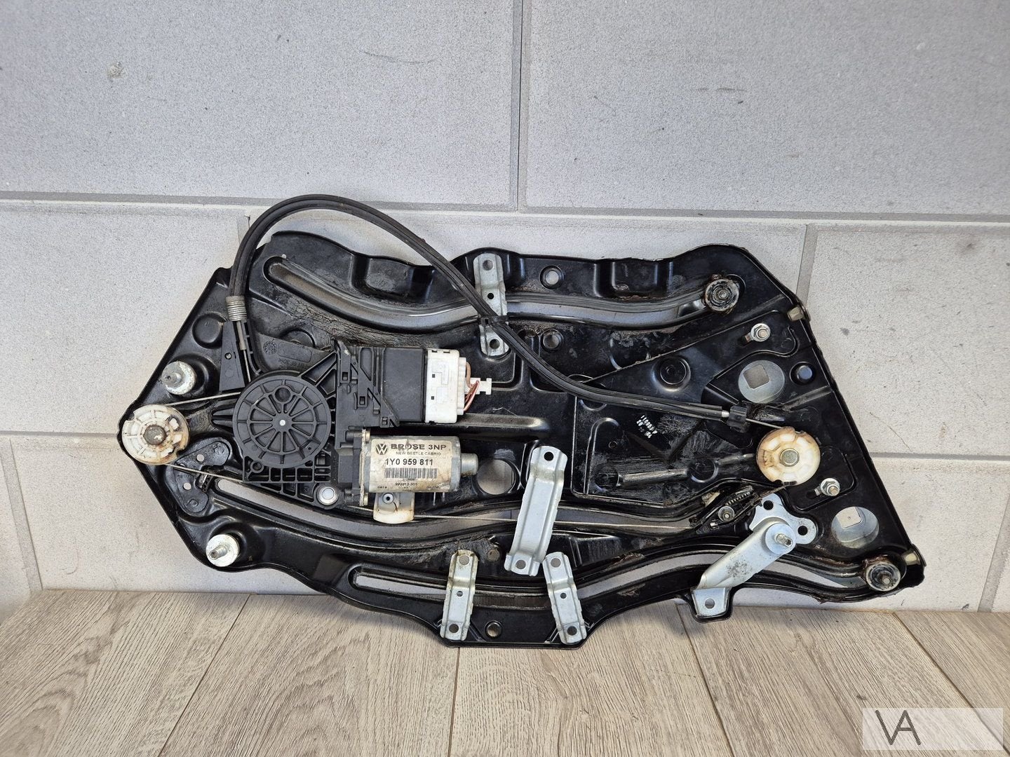 VW New Beetle cabriolet 2002-2010 raammechaniek links achter, Auto-onderdelen, Gebruikt, -, Volkswagen, -