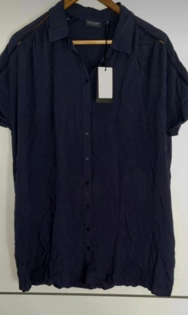 Nieuwe Broadway Blouse Brida Maat S met labels, Kleding | Dames, Blauw, Nieuw, Ophalen of Verzenden, Maat 36 (S)