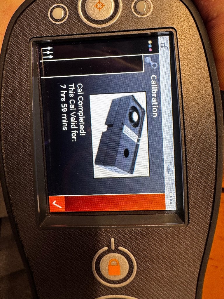 X-Rite Ci6xSpectrophotometer, Audio, Tv en Foto, Ophalen of Verzenden, Gebruikt, Op accu, Overige typen