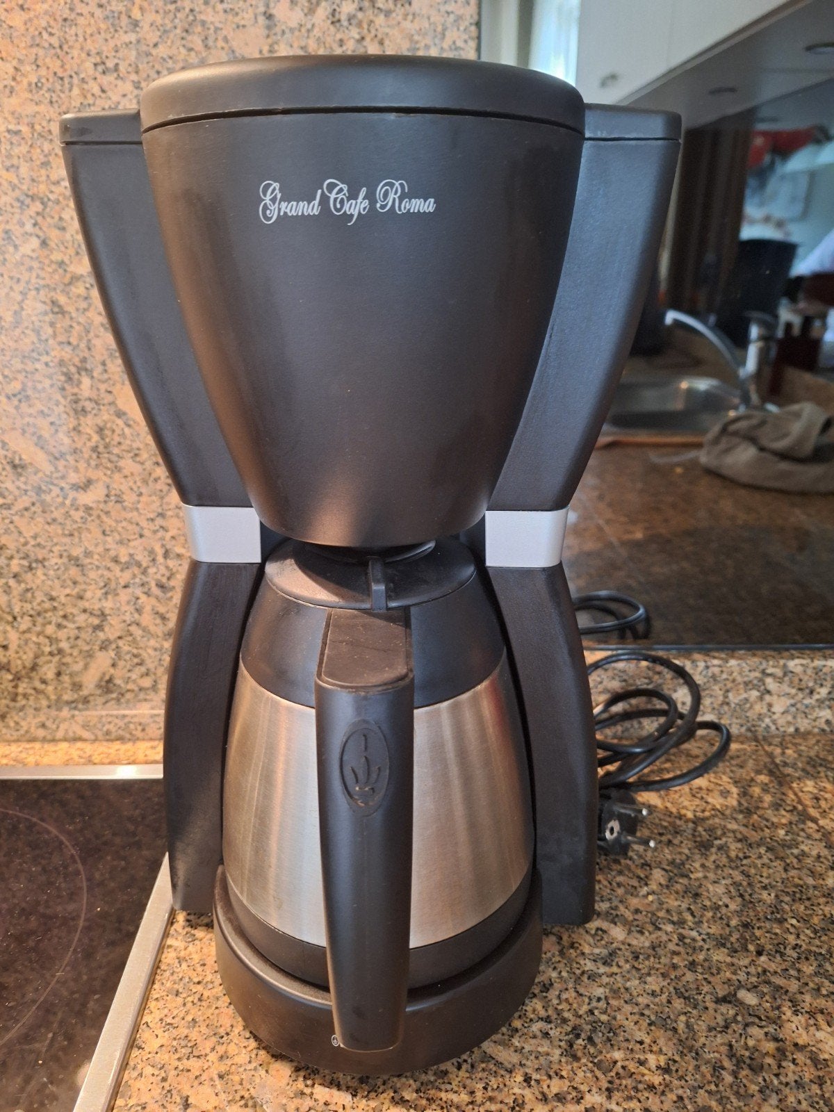 Princess Grand Cafe Roma koffiezetapparaat met thermoskan, Witgoed en Apparatuur, Koffiezetapparaten, Gebruikt, Koffiemachine