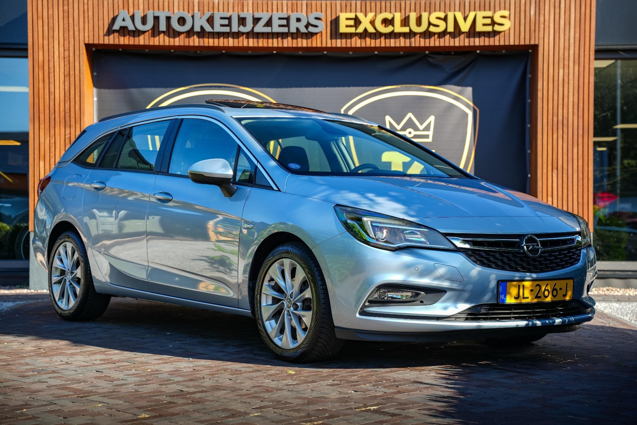 Opel Astra Sports Tourer 1.0 Edition Airco Schuif/kanteldak, Auto's, Voorwielaandrijving, Stof, Gebruikt, 1178 kg