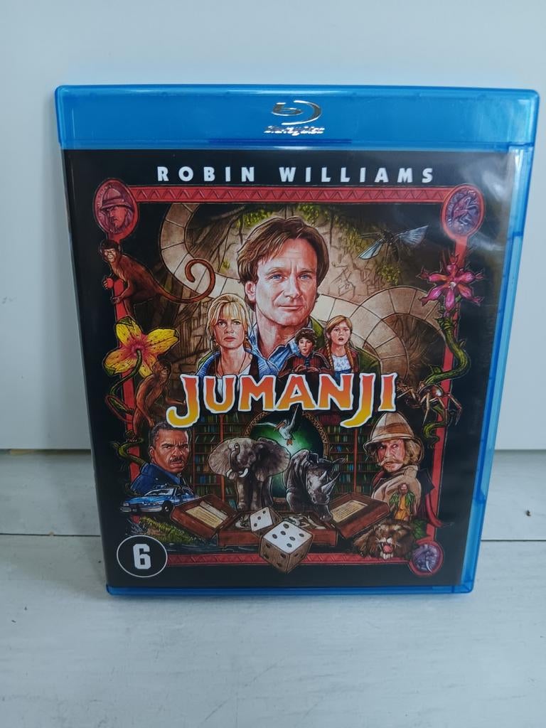 Jumanji bluray nieuwstaat Robin Williams, Cd's en Dvd's, Blu-ray, Ophalen of Verzenden, Zo goed als nieuw