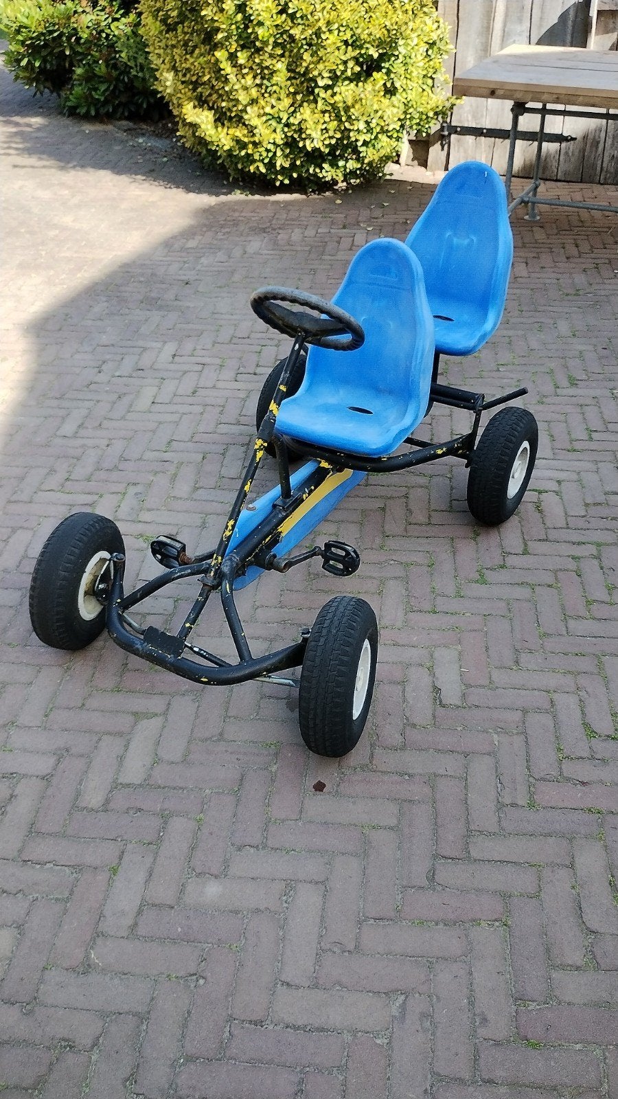 Berg skelter met 2 zitjes - Gebruikt maar werkt prima, Ophalen, Gebruikt, Berg, Duozit