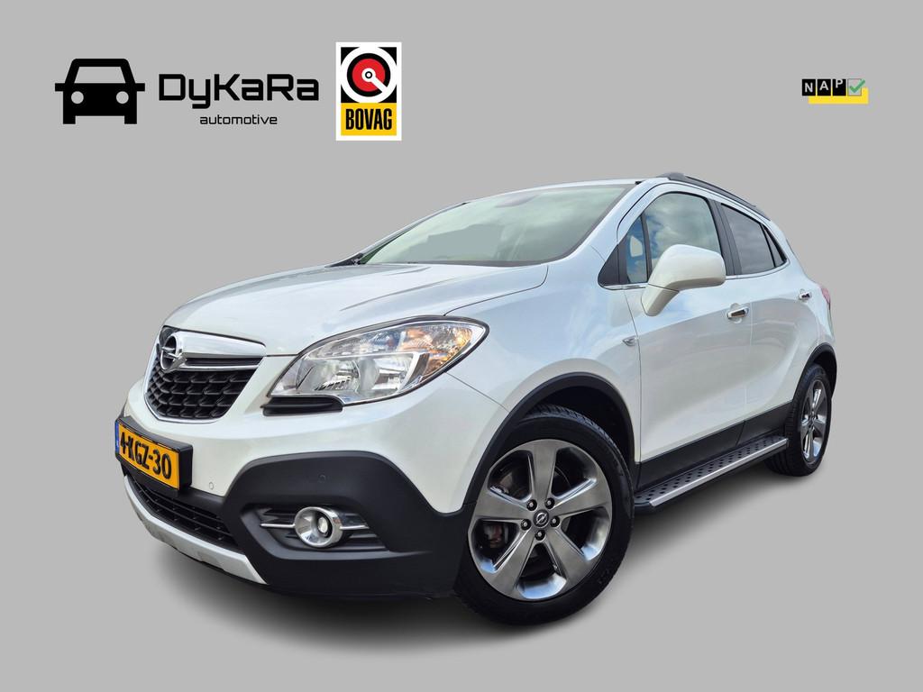 Opel Mokka X 1.4 T Cosmo 4x4 Schuifdak, Leder, Trekhaak, NAP, Keurmerk '100% Onderhouden', Euro 5, 1325 kg, Gebruikt