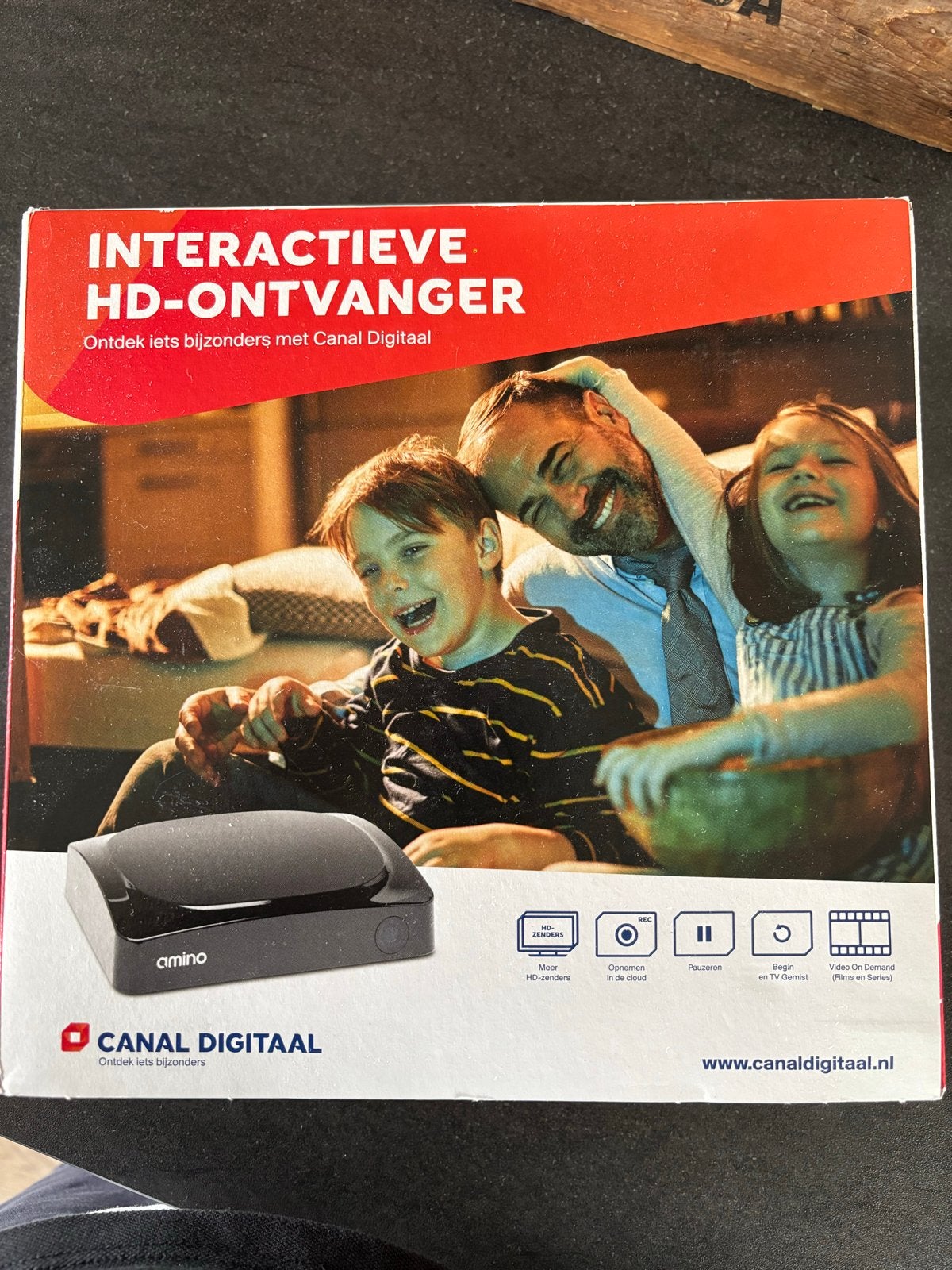 Canal Digitaal Interactieve HD-ontvanger Amino, Ophalen, Zo goed als nieuw, Decoder
