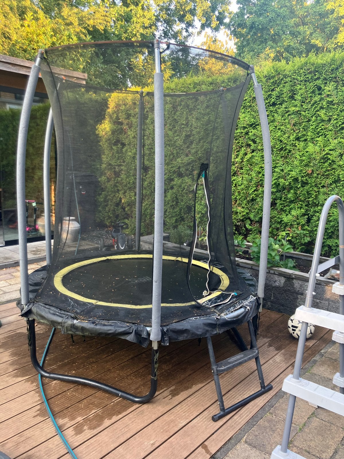 Salta Comfort Edition Trampoline 183cm - Gebruikt, Ophalen, Gebruikt