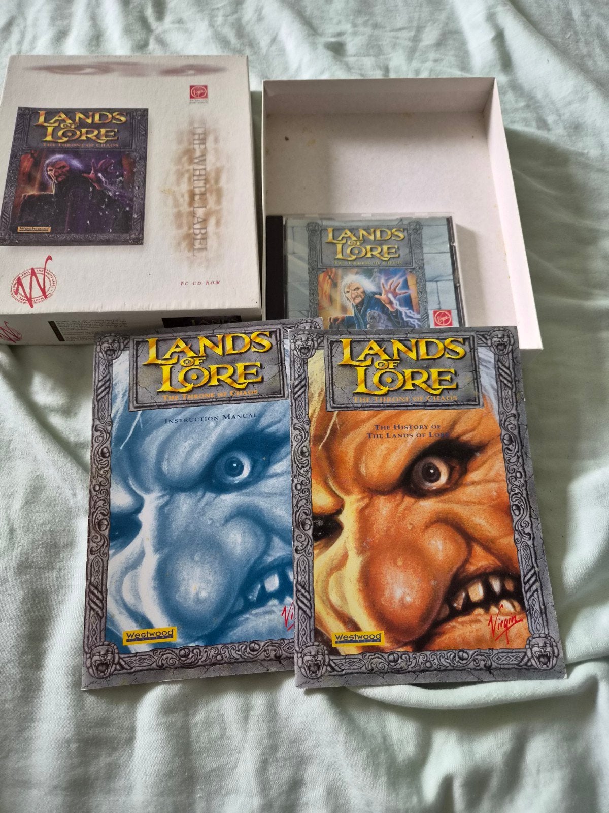 Lands of Lore: The Throne of Chaos - PC Big Box White label, Avontuur en Actie, Gebruikt, 1 speler, Ophalen of Verzenden