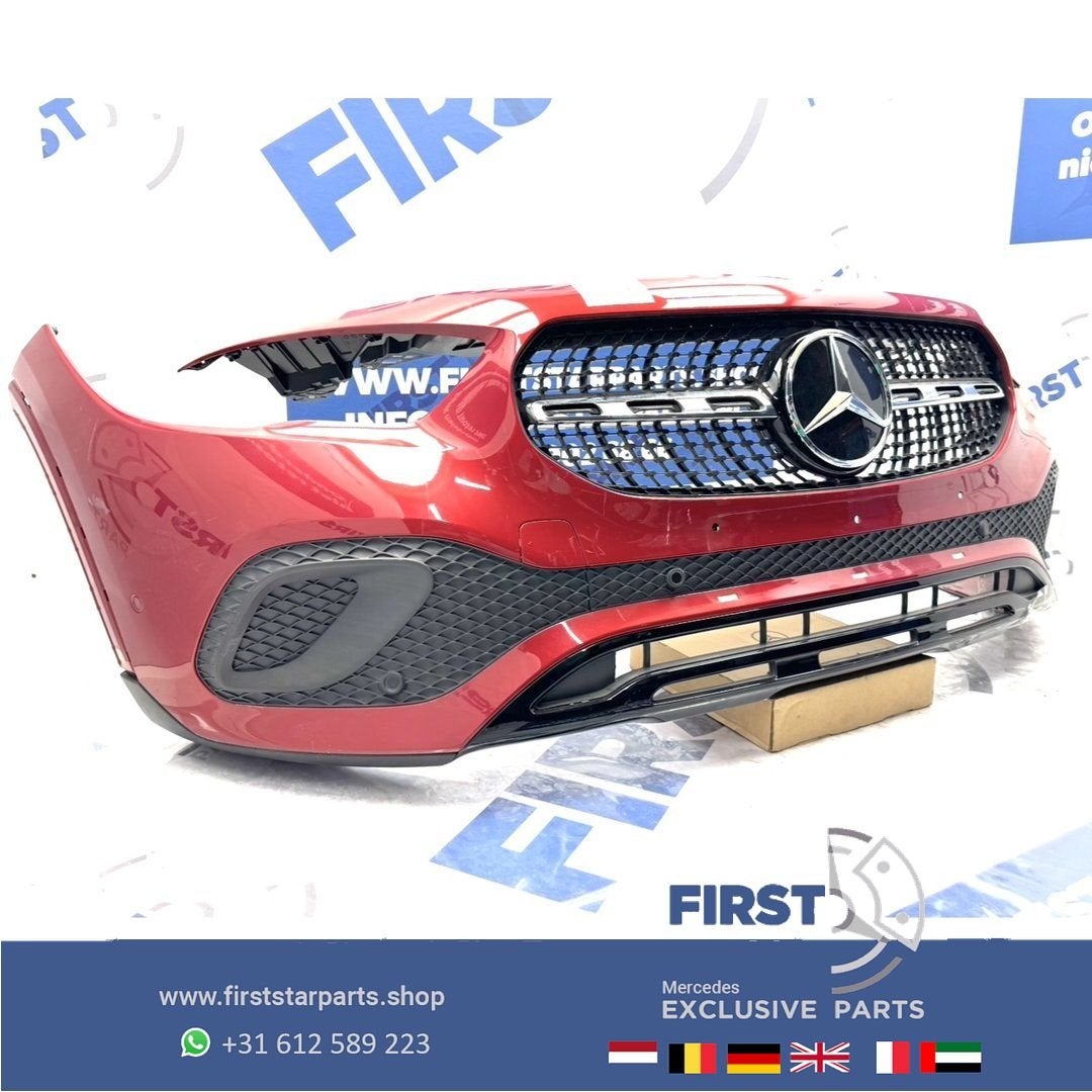 H247 BUMPER GLA A2478803501 VOORBUMPER COMPLEET ZWART WIT GR