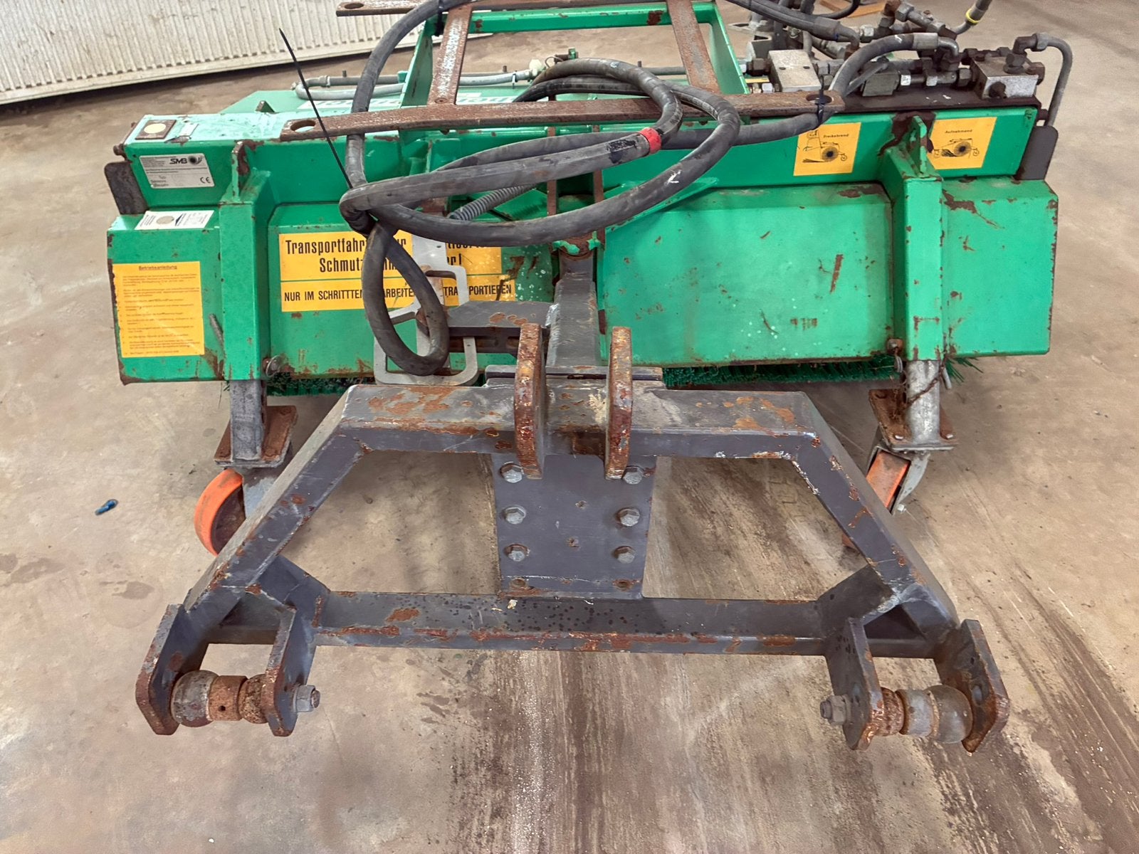 Veegmachine hydraulisch shovel of tractor, Ophalen of Verzenden, G, G, G