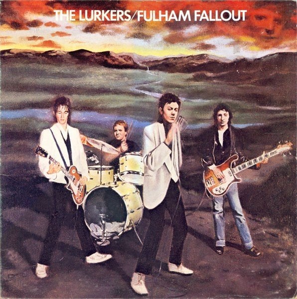the lurkers/fulham fallout-punk-ZELDZAAM-klaphoes+flexie dis, Verzenden, Gebruikt, 12 inch