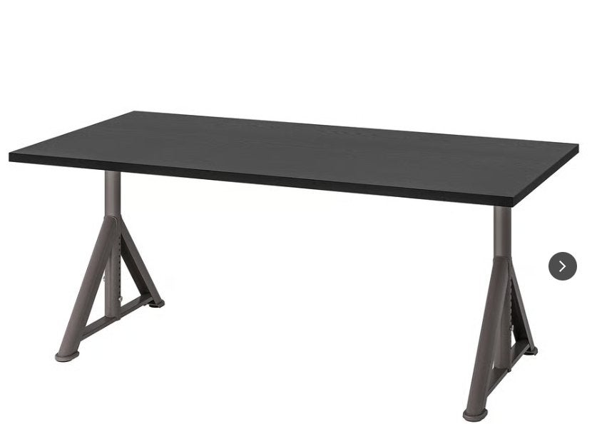 Bureau Idasen Ikea 160 x 80 cm, Huis en Inrichting, Ophalen, 160 cm, Spaanplaat of MDF, Zo goed als nieuw